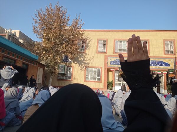 مراسم شهادت حضرت فاطمه (س) در دبستان علی دهقانیان ۲ تبادکان