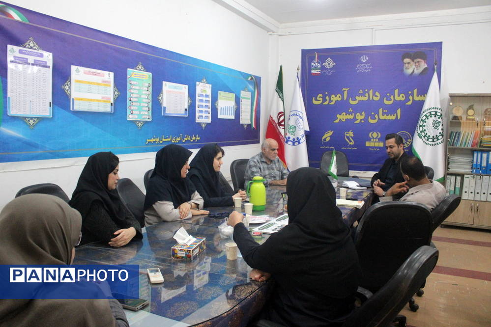 جلسه شورای برنامه‌ریزی سازمان دانش‌آموزی استان بوشهر