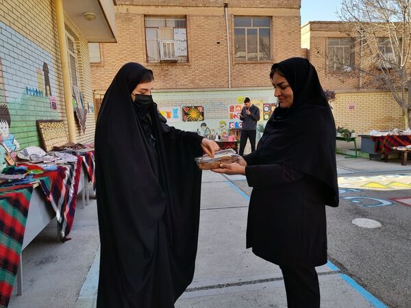غرفه‌های فرهنگی-هنری در مدارس شهرستان سیروان 