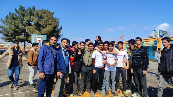 فینال مسابقات گل کوچیک در دبیرستان شاهد ابوذر غفاری 
