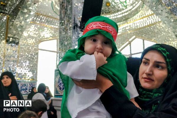 گهواره‌های سبز در سوگ کربلا؛ همایش شیرخوارگان حسینی در بجنورد
/1