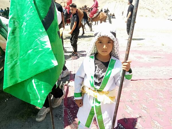 مراسم روز اربعین حسینی و تعزیه‌خوانی در شهر بار 