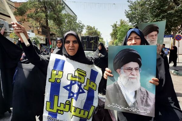 راهپیمایی مردم ولایتمدار ورامین در محکومیت ترور  شهید اسماعیل هنیه