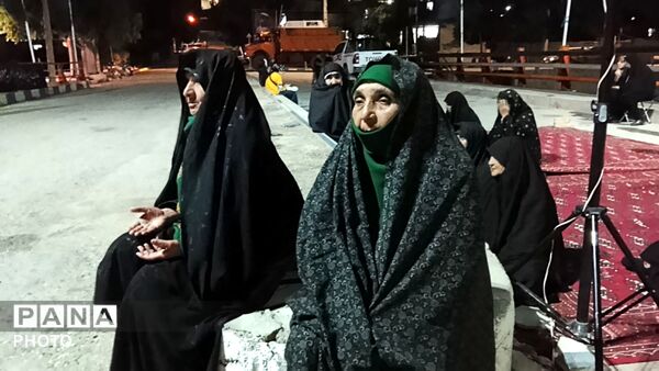 مراسم عزاداری شهادت اباعبدالله الحسین در صدوبیستمن شب از اجتماعات  