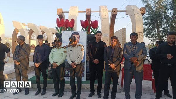 نخستین ‌سالگرد شهید مدافع‌ امنیت «محمدزیدآبادی»