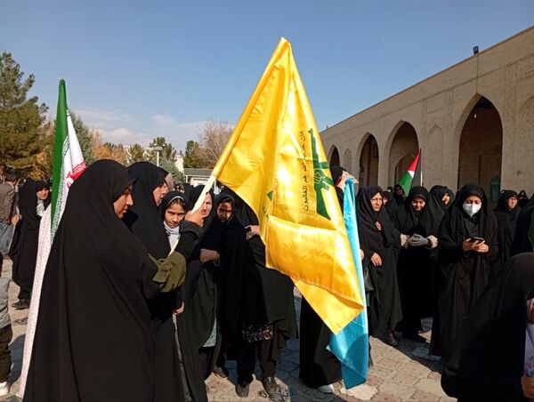 راهپیمایی جمعه خشم در شهرستان کاشمر 