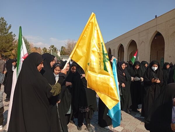 راهپیمایی جمعه خشم در شهرستان کاشمر 