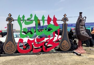 حضور مردم شازند در پیاده روی جاماندگان اربعین حسینی(ع)