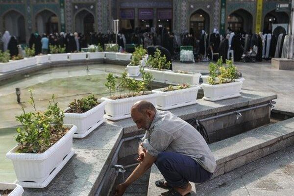 نماز عید سعید قربان در حرم حضرت عبدالعظیم حسنی (ع) شهرری