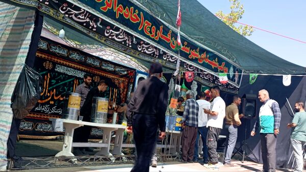 عاشقان امام رضا(ع) در راه مشهد مقدس