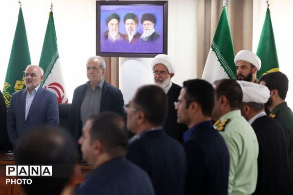 حضور ریاست محترم جمهور در چهاردانگه