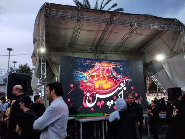 راهپیمائی بزرگ جاماندگان اربعین حسینی در رشت