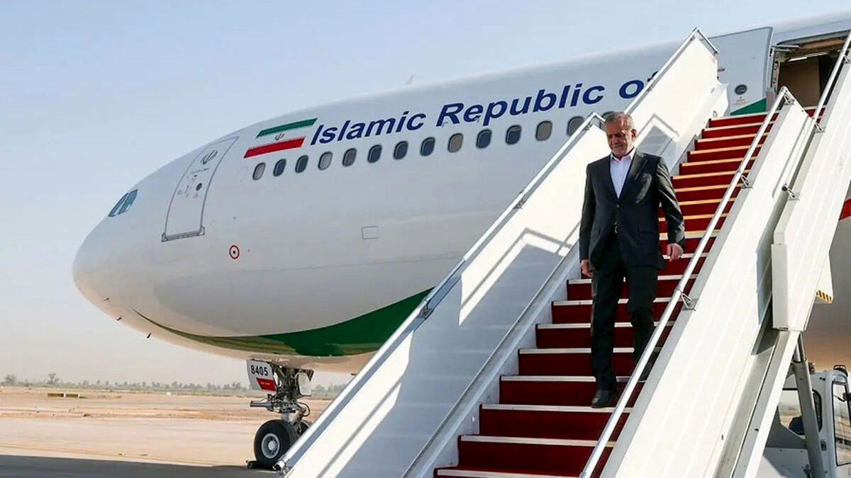 پزشکیان مسکو را به مقصد تهران ترک کرد