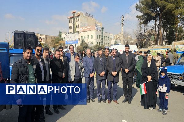 راهپیمایی ۲۲ بهمن در شهرستان پاکدشت 