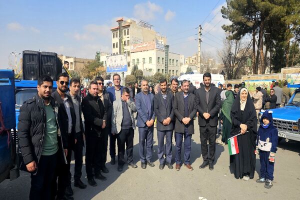 راهپیمایی ۲۲ بهمن در شهرستان پاکدشت 