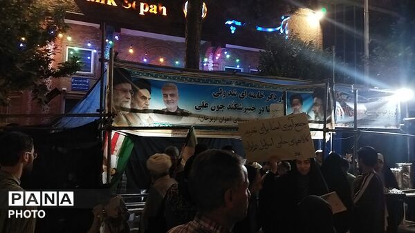 گذری بر موکب شهدای روستای آهوان در هشتاد و هشتمین شب 