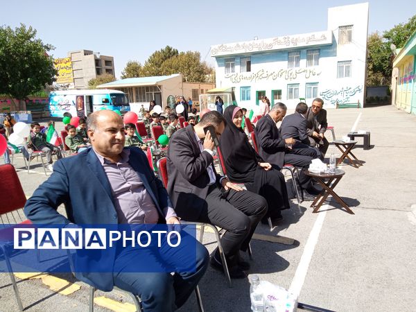 برگزاری آیین بازگشایی مدارس در مدرسه شیخ فضل‌الله صفادشت