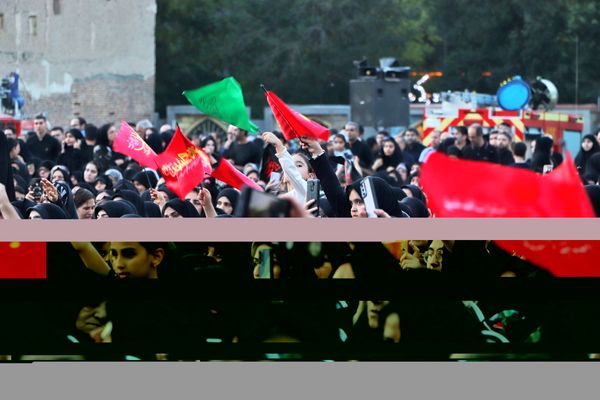 اجتماع دسته‌‌های عزاداری حسینی تبریز