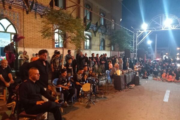مراسم تعزیه خوانی شهادت حضرت عباس  در قیامدشت