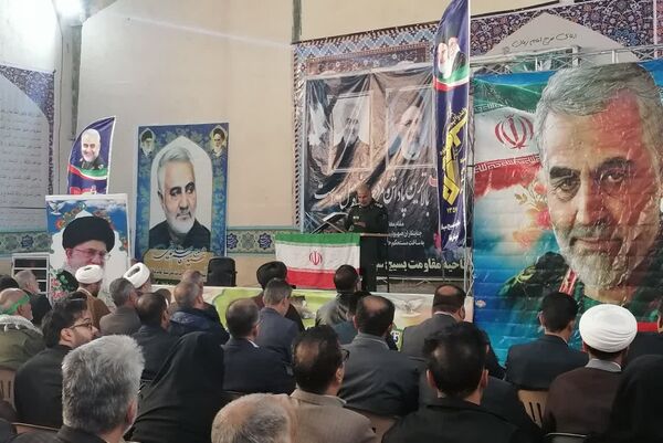 مراسم بزرگداشت حماسه ۹ دی در شهرستان بیضا