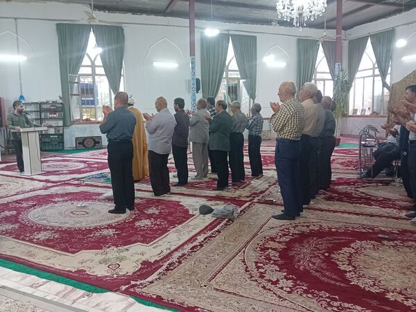 نماز عید قربان در امامزاده سید محمد(ع)کاشمر