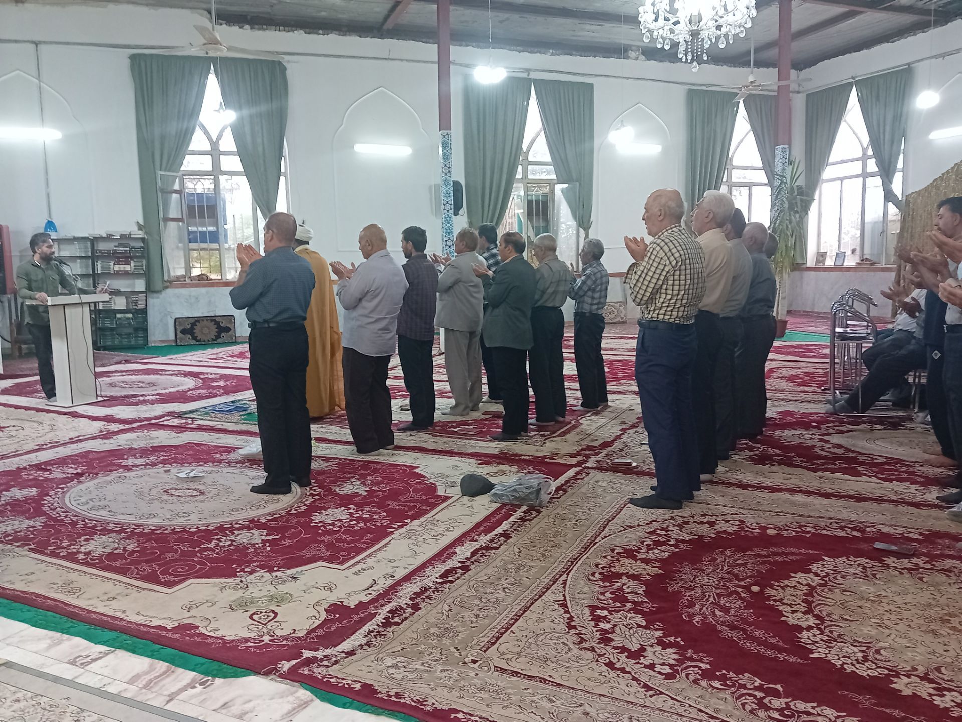 نماز عید قربان در امامزاده سید محمد(ع)کاشمر