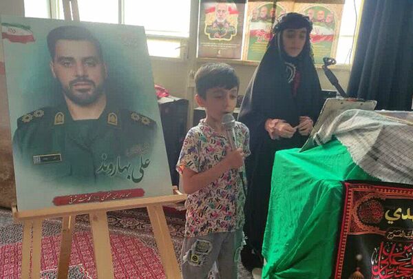 یادواره شهدای جنگ دوازده روزه در ده‌محسن