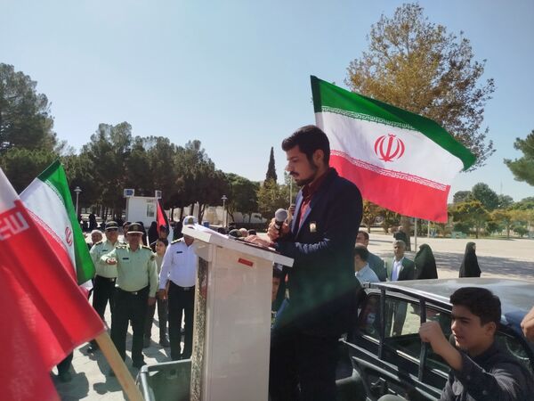 راهپیمایی جمعه خشم باحضور جمعی مردم ولایت مدار ترشیزکهن در کاشمر 