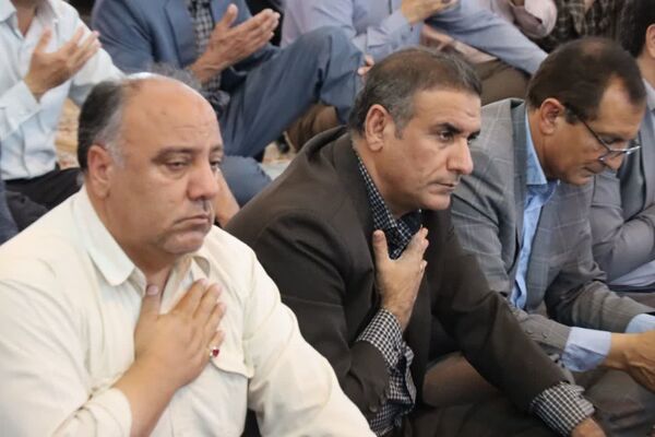 برگزاری مراسم گرامیداشت رئیس جمهور فقید و هیات همراه در شهرستان ایلام