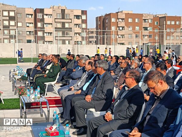 افتتاح مدرسه شهید رئیسی در کاشمر