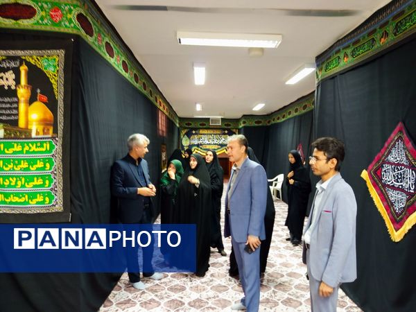 بازدید مدیر آموزش و پرورش کاشمر از هیأت دانش‌آموزی دختران