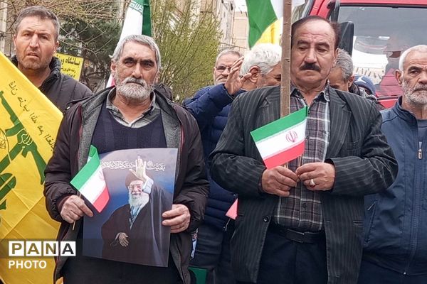 میعادگاه نماز جمعه روز قدس مردم نصیرشهر