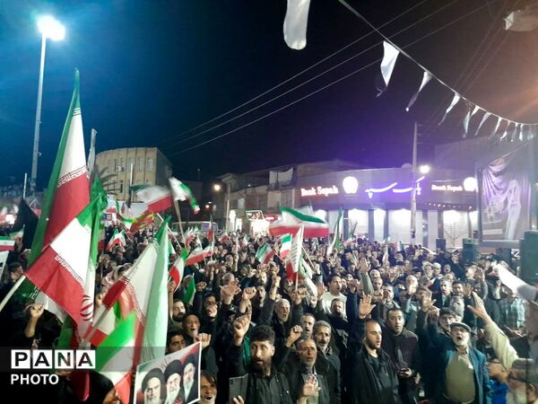 اجتماع حامیان آرمان‌های انقلاب اسلامی در گلوگاه