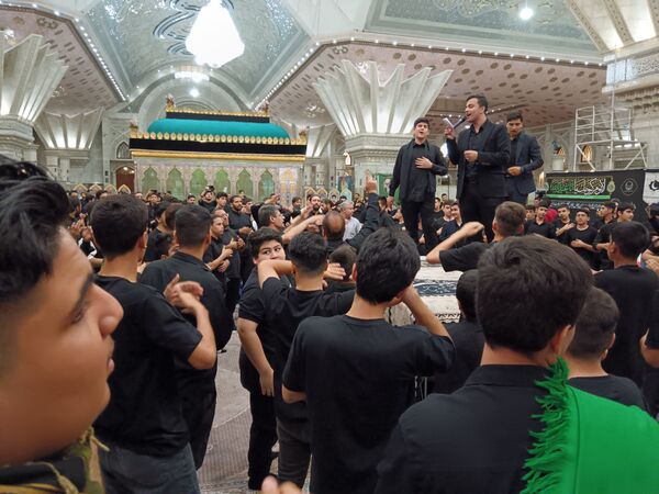 برگزاری سوگواره «احلی من العسل» در حرم امام خمینی (ره) 