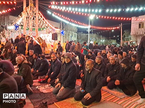  درگزین در سوگ رهبر شهید و کودکان میناب