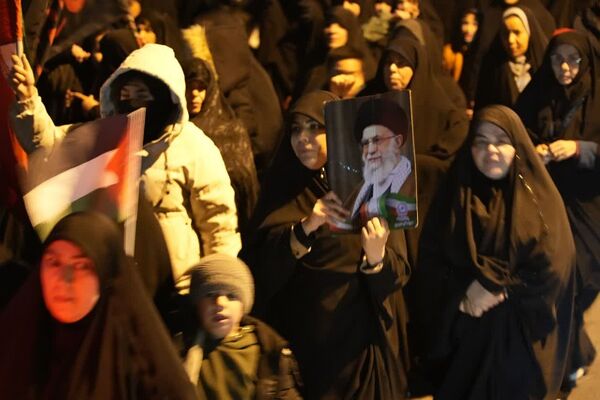 تجمع سوگواران رهبر شهید انقلاب و محکومیت حملات آمریکایی صهیونی در کهریزک