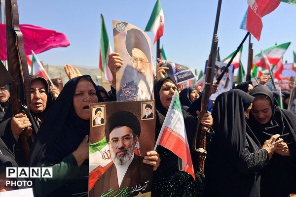 میزبان بغض‌های آسمانی، سوگواری مردمان باشتی در مراسم اربعین قائد امت