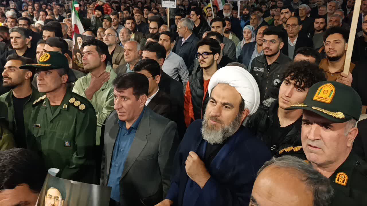 پنجاه وچهارمین حضور اقشار مردم شریف و غیور کوهدشت در حمایت از نیرو های مسلح 