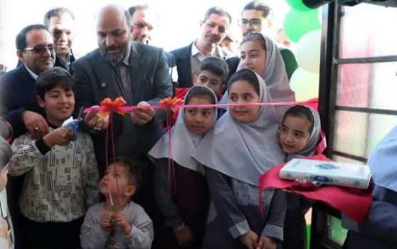 افتتاح مدرسه دوکلاسه و بازدید از پروژه‌های آموزشی شهرستان های گرمی و انگوت