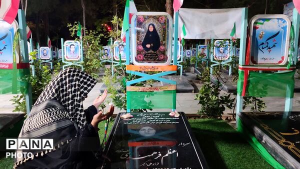 تجدید میثاق با شهدای نیروی انتظامی شهرستان نجف آباد در جنگ رمضان  