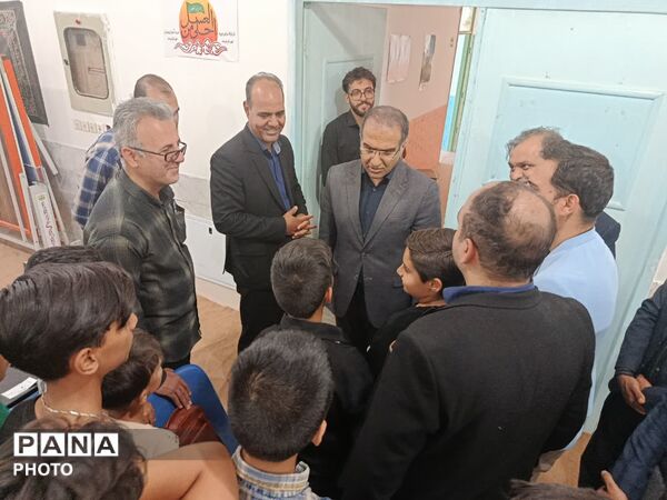 بازدید مدیر آموزش و پرورش شهرستان خوسف از پایگاه های اوقات فراغت