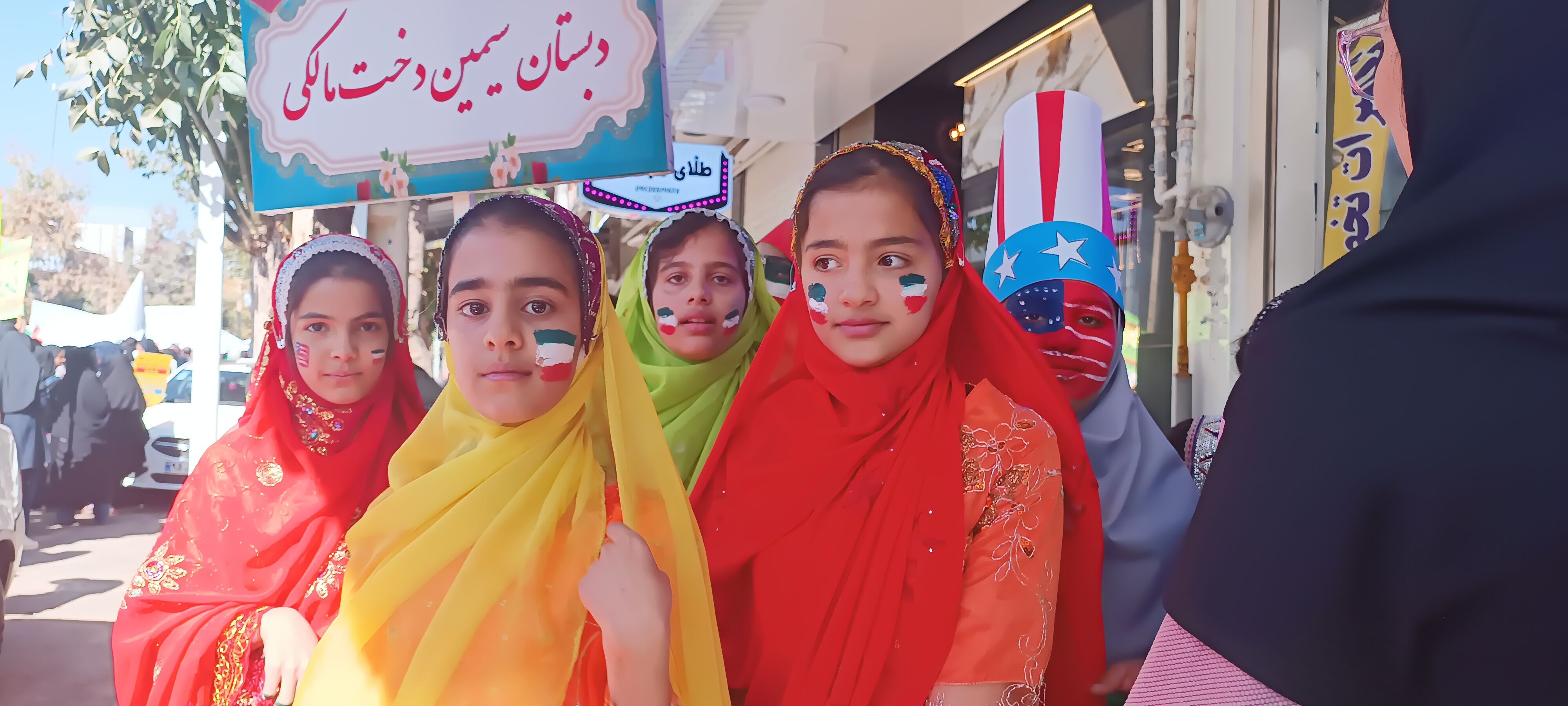 صدای وحدت دانش‌آموزان فارسان در روز ۱۳ آبان 