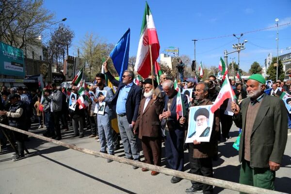  راهپیمایی روز جهانی قدس در بجنورد 