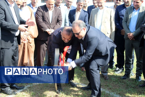 آیین کلنگ زنی طرح اولیا در روستای لدار بندپی شرقی