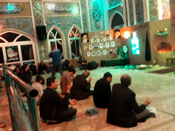 عزاداری دهه دوم فاطمیه در تکیه ابوالفضلی 