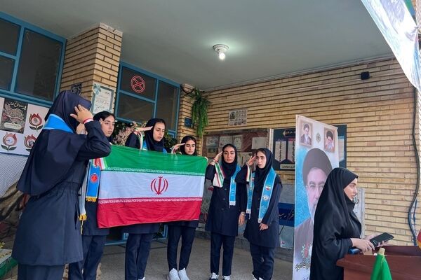 آغاز سال تحصیلی در مدرسه مردانی‌آذر صوفیان