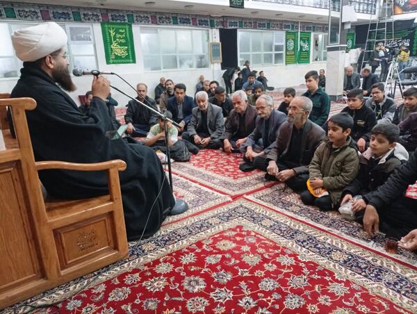 فاطمیه در تکیه حسینی فدافن شور جوانی  شعور دینی