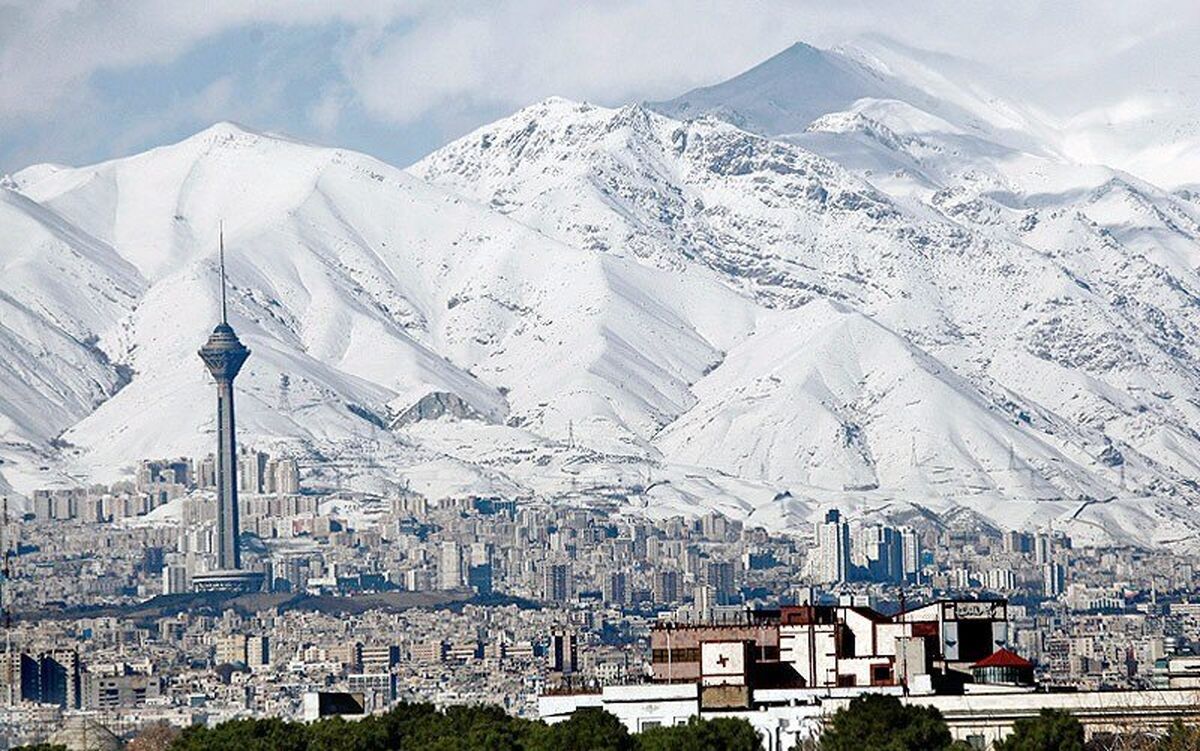 هوای تهران در شرایط مطلوب