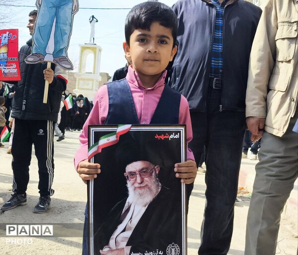 راهپیمایی قدس شهرستان مانه 