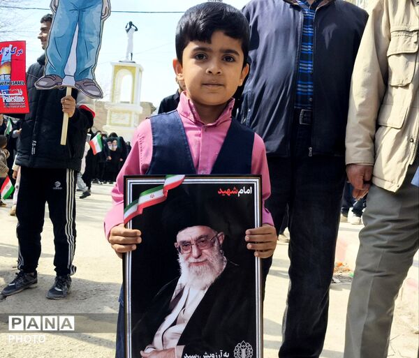 راهپیمایی قدس شهرستان مانه 